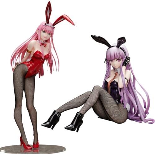Anime Darling In The Franxx Zero Two Kirigiri Kyouko Bunny Girl Action Figure Toy PVC Sexy Girl Figures Collectible Model Dolls