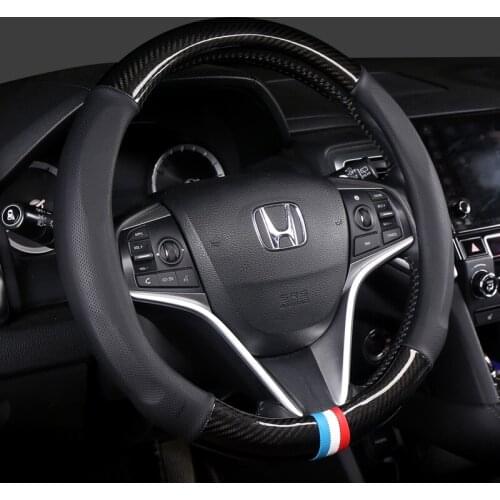Car Steering Wheel Cover PU Leather for HONDA CIVIC CR-V XRV 2004 2006 2007 2008 2009 2012 2013 2014 Auto Accessories