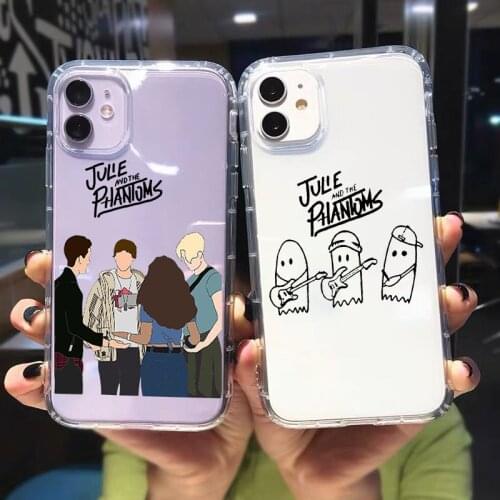 Sunset Curve Phone Case for IPhone 12 11 Pro Max XR X XS 6 7 8 Plus SE2 Soft Clear Julie and The Phantoms Shockproof Shell Cover