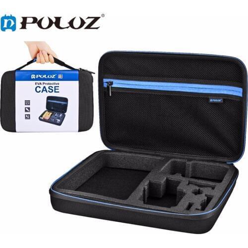 For GoPro PAccessories Portable Storage Camera Bag Waterproof Carrying Travel Case stocker for GoPro HERO5 4 Session HERO5 4 3