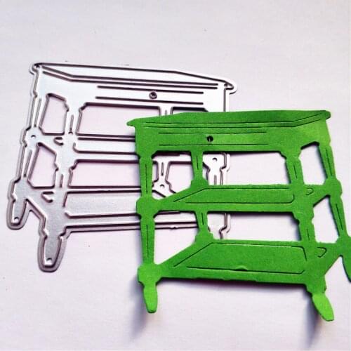 Metal Moon Shadow Lone Wolf paper die cutting dies for Scrapbooking/DIY Easter wedding Halloween Easter card