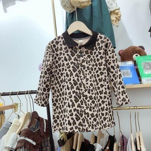 Mihkalev Pattern Kids Clothes Girls Leopard Print Princess Dress For Children Cotton Tutu Dress Baby Girl Dress