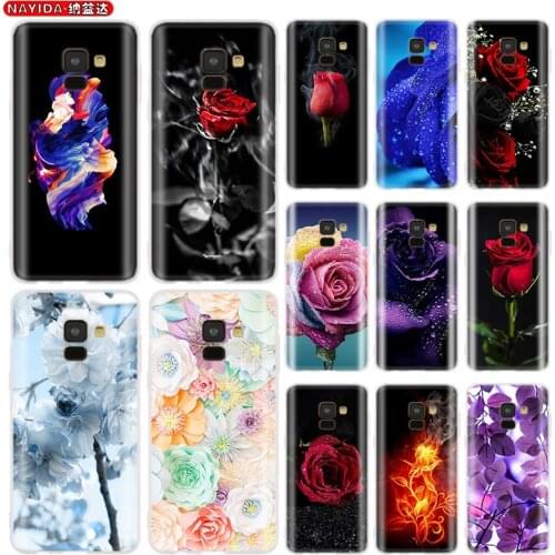 Soft Case For Samsung Galaxy A10 A20 A30 A40 A50 A70 S A21 A31 A41 A51 A71 S a10s Star Rose flower Tempered