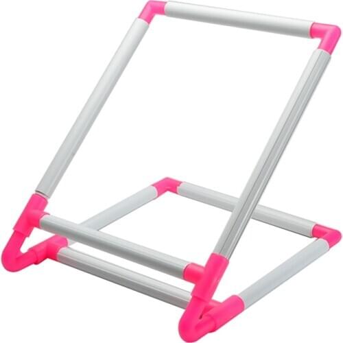 1Pc Embroidery Frame Universal Pvc Desktop Clip Type Embroidery Stretch Cross Stitch Hoop Bracket DIY Craft Hand Tool
