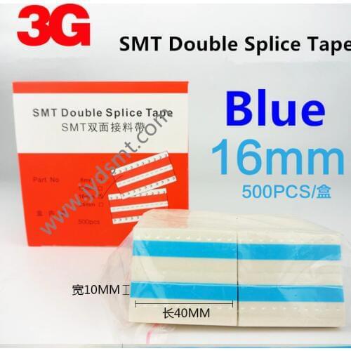 SMT Double splice Tape 16mm blue 500pcs/box