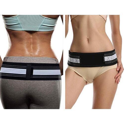 Sacroiliac SI Joint Hip Belt - Breathable Anti-Slip Pelvic and Lower Back Support Brace for Men and Women