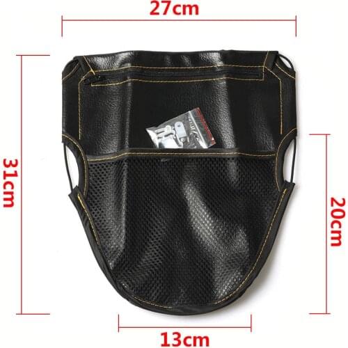 Motorcycle Scooter Seat Bag Scooter Under Seat Storage Pouch Bag Organizer Leather For TMAX XMAX PCX NVX 155 VESPA NVX155 PCX150