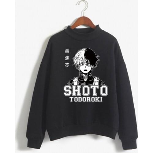 My Hero Academia Printed Sweatshirt Round Neck Hoodie Men Women Clothes