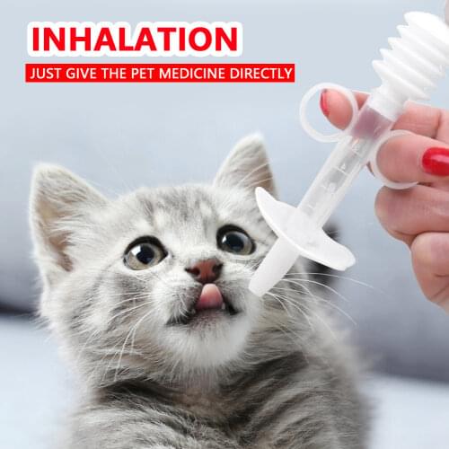 Universal Pet Dog Puppy Medicine Feeder Kitten Cat Medical Feeding Tools Silicone Gel Syringes Milk Water Feeder Drop Shipping