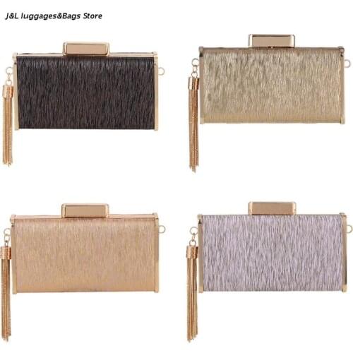 M68C Evening Dinner Handbag Shiny Sequin Clutch Bag Sparkly Crossbody Bag Tassel Banquet Handbag Wedding Party Prom Purse