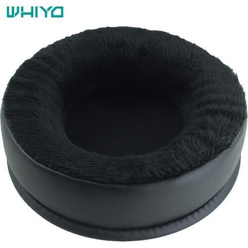 Whiyo 1 Pair of Velvet Ear Pads Cushion Cover Earpads Replacement for Sony MDR-V55 MDR-V500DJ MDR-7502 Somic E95 Headset