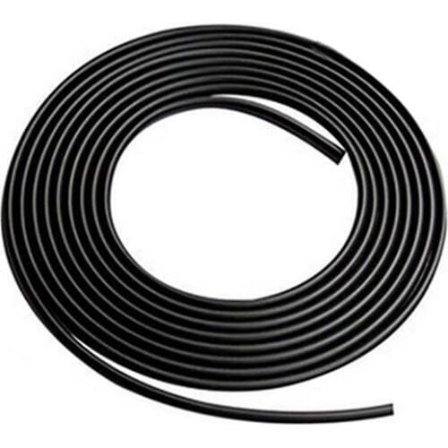 16FT/5M Black Moulding Trim Rubber Strip Car Door Scratch Protector Edge Guard