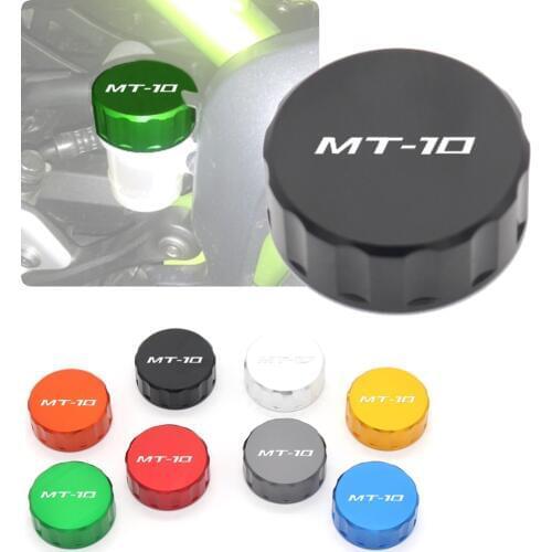 8 colors Motorcycle Accessories CNC Aluminum Rear Brake Fluid Reservoir Cap Oil Cup For YAMAHA MT-10/FZ-10 2016 2017