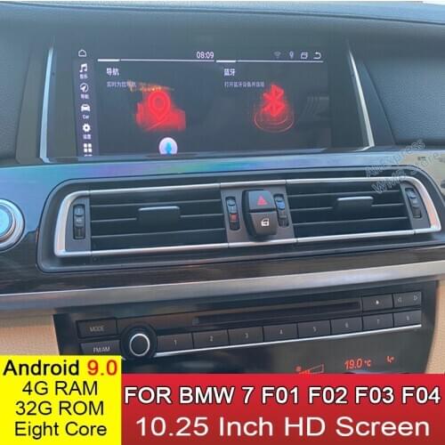 Android 9.0 8 Core 4+32GB Stereo Radio For BMW 7 Series F01 F02 F03 F04 2008~2015 CIC NBT Car Multimedia Player GPS Navigastion