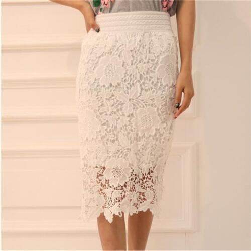 Flubiflous Lace Pencil Skirts