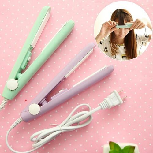 Mini Ceramic Electronic Dual-purpose Perm Hair Curler Straightener Splint Iron