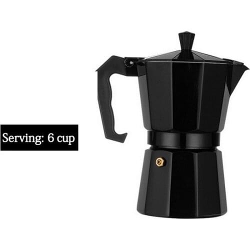 Moka Coffee Pot Espresso Latte Percolator Stove Coffee Maker Espresso Pot Italian Coffee Machine 50/100/150/300/450/600ml