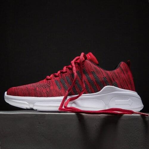 Mens Sneakers Casual Shoes Lightweight Mesh Breathable Sports Shoes Outdoor Leisure Slow Walking Running Black Large Size 39-48