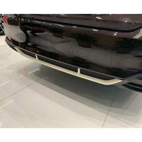 Rear Trunk Bumper Cover Trim For Toyota Avalon 2019 2020 ABS Chrome Tail Bottom Fender Strip Protector Car Styling Accessories