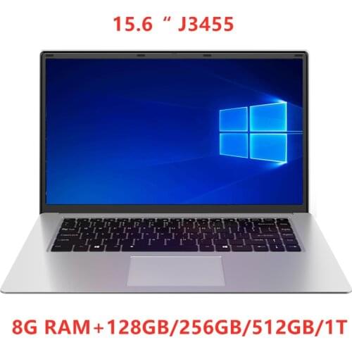 15 inch Laptop With 8GB RAM 1TB 512G 256G 128G 64G SSD Notebook Computer Quad Core Netbook Students Ultrabook With Win10 OS