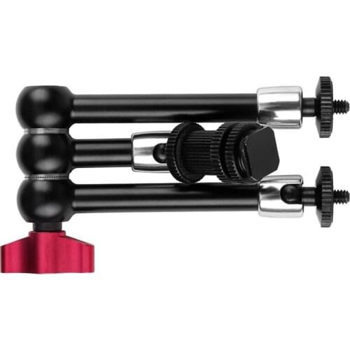 NEW-3 Way Adjustable 11-Inch Magic Arm Super Clip for Lcd Display, Led Video Light, Flash Slr Camera Accessories