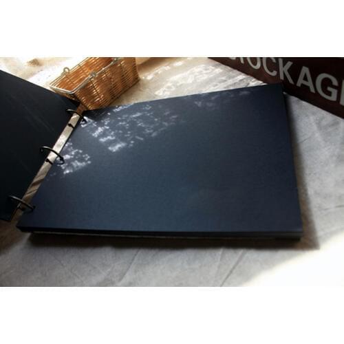 Burlap Natural Birch Bark Wedding Photo album,Shabby Chic Burlap, Lace, embroidery