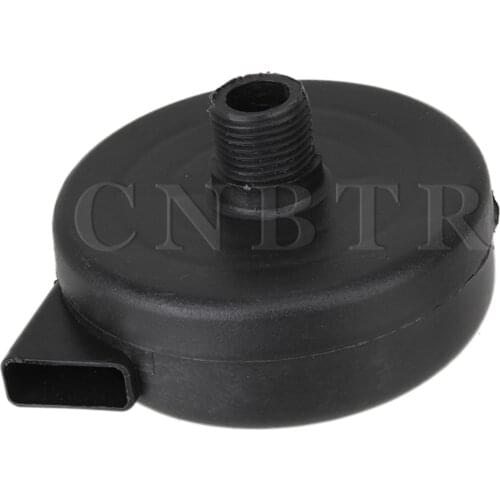 CNBTR Air Compressor Intake Filter Silencer Black Plastic Housing Canister 19mm Dia