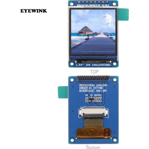 1.54 inch IPS full view TFT display LCD color screen module SPI serial port HD 240x240
