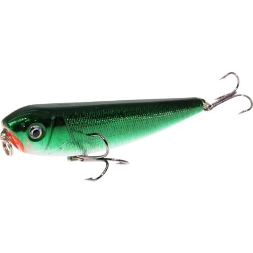 1pc Fishing Lures Good Pencil Bait 6# Hooks 5 Colors Available High Quaity Artificial Lifelike Crankbait Wobbler Fishing Tackle