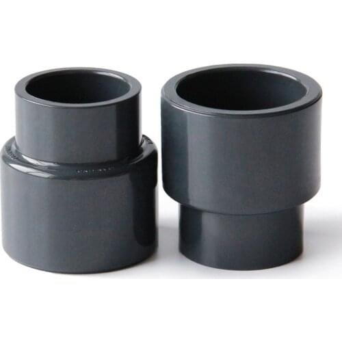 1pc 25~50mm To 20~40mm Hi-Quality UPVC Reducing Direct Connector Home Garden Water Pipe Connectors Industrial Socket Tube Joints