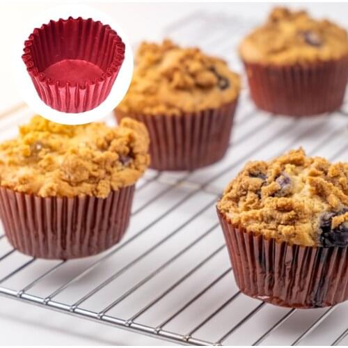 1000pcs Mini Size Chocalate Paper Liners Baking Muffin Cake Paper Cups Cake Forms Cupcake Cases Solid Color Party Tray Cake Mold