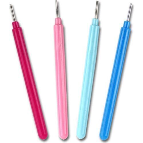 2 Pcs High Quality Slotted Paper Quilling Pen Tools DIY Paper Craft Origami Scrapbooking Card Decor Paper Cardboard Tools Supply