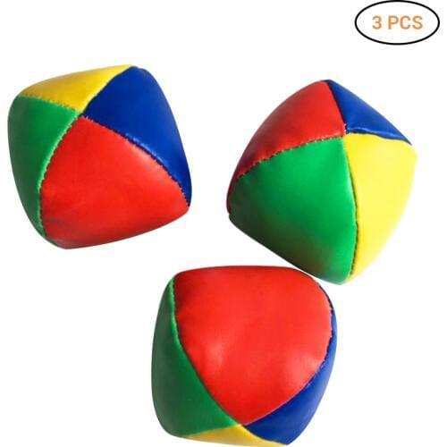 3Pcs/lot JUGGLING BALLS Learn to Juggle Beginner Kit Circus Outdoor Fun Children Kids Toy Balls Kids Interactive Toys