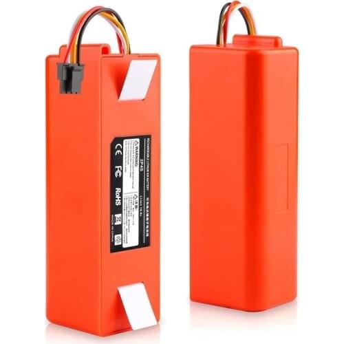 14.4V 5200mAh & 6500mAh Battery Robotic Vacuum Cleaner Replacement Battery for Xiaomi Robot Roborock S50 S51 S55 Spare Parts