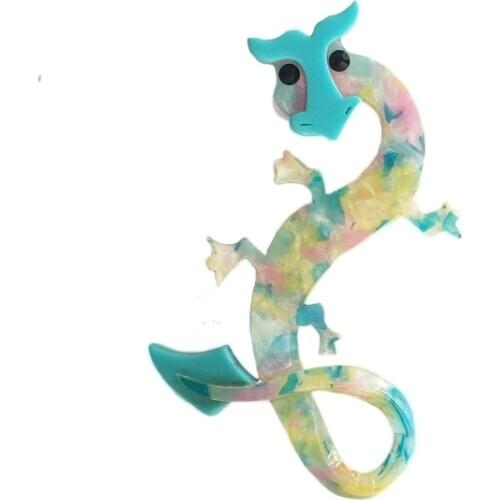 Dragon Brooches Pin Resin Acrylic Dragon Brooches Pins Fashion Dress Accessory Jewelry