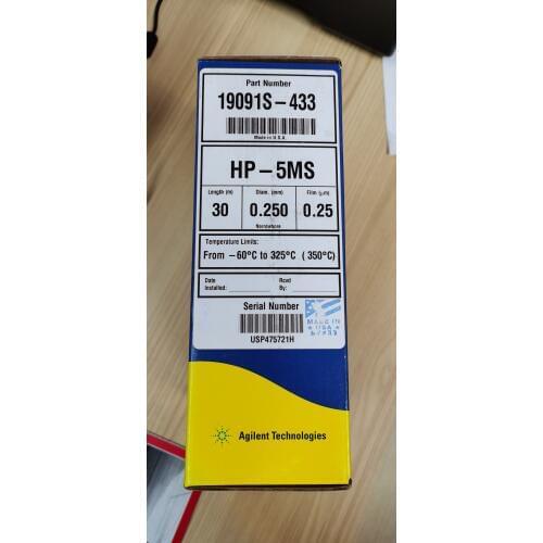 For Agilent 19091S-433 GC column HP-5MS 30 * 0.25 * 0.25