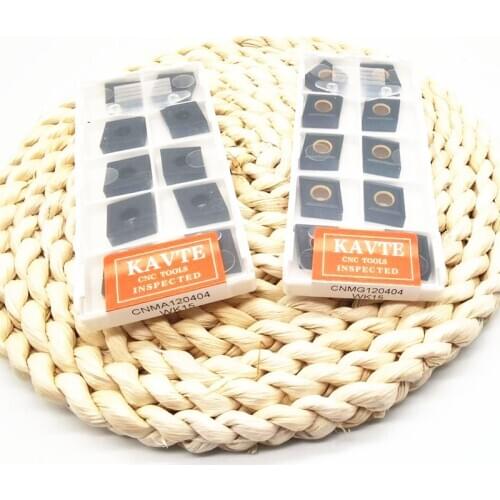 KAVTE CNMA120404 120408 Carbide Inserts CNMG120404 CNMG120408 CNC Lathe Turning High Quality Tool Cutter Plate for Cast Iron