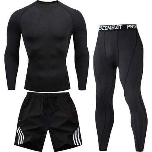 New Winter Thermal Underwear Sets Men Quick Dry Anti-microbial Stretch Mens Thermo Underwear Male Warm Long Johns Fitness