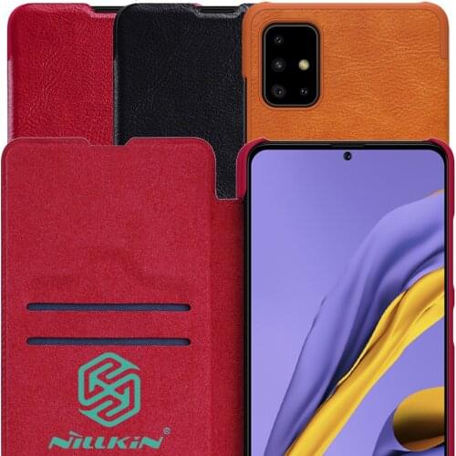 Nillkin Qin Book Flip Leather Case Cover For Samsung Galaxy A51 A71