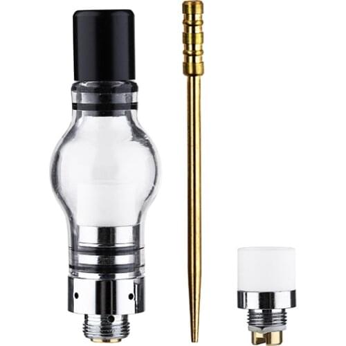 LTQ Vapor Mini Globefish Wax Tank Ceramic Coil 510 Thread Glass Tank