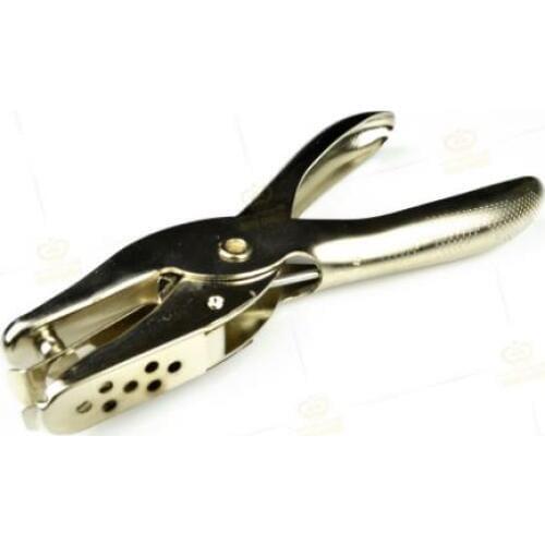 Magic Tricks Punch 1pcs Metal Single Hole Puncher Hand Paper Punch Single Hole Scrapbooking Punches All Metal Materials Toys