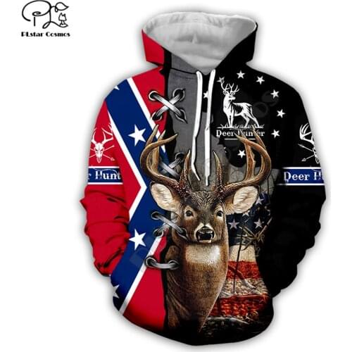 Fashion Deer hunter hoodies 3D printed Love Horse Sweatshirt Hoodie Harajuku Autumn Streetwear women foe men Casual Tracksuit