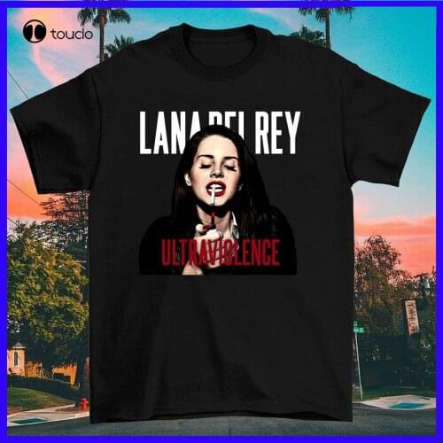 New Lana Del Rey Smoke Black T-Shirt