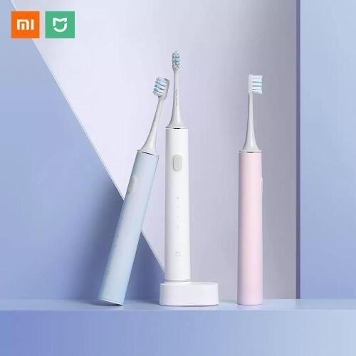 New Xiaomi Mijia T500 Electric Toothbrush Smart Sonic Brush Ultrasonic Whitening Teeth vibrator Wireless Oral Hygiene Cleaner