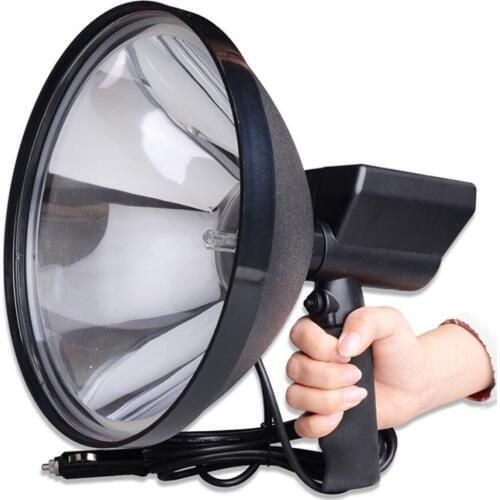 Portable Handheld HID Xenon Lamp 9 inch 1000W 245mm Outdoor Camping Hunting Fishing Spot Light Spotlight Brightness