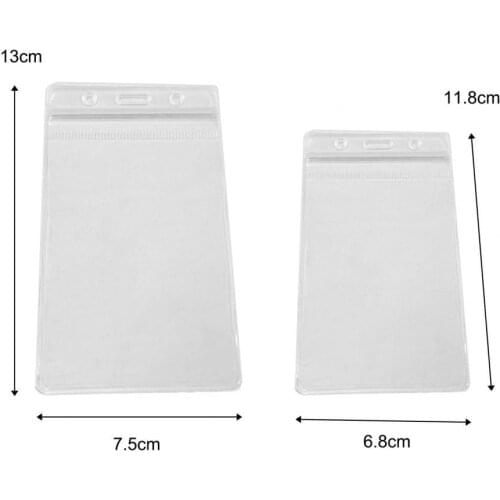 PVC Self Sealing Plastic Jewelry Zip Lock Bags Thick Clear Ziplock Packaging Fish Hook Fishing Gear Storage Bags 50Pcs