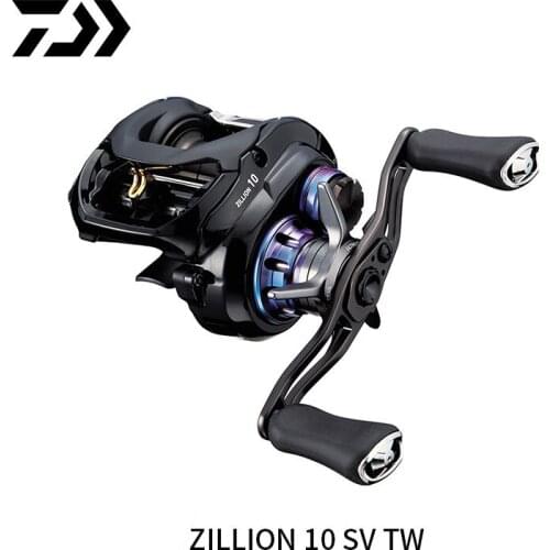 2020 Daiwa Zillion SV TW 10.0 Baitcast Fishing reel Max Drag 4.5KG High Gear Ratio TWS system SV Concept