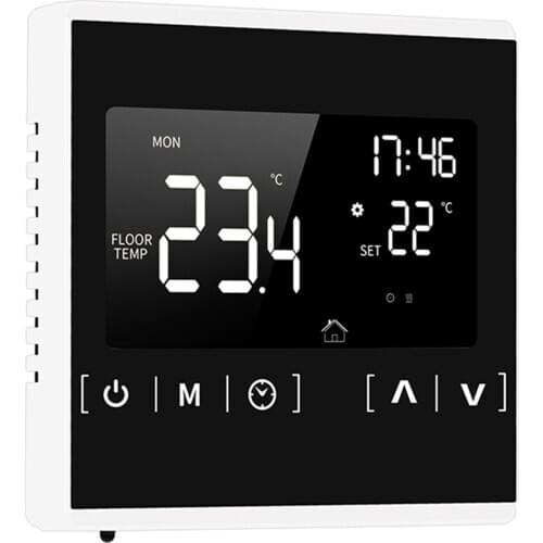 Smart LCD Touchscreen Thermostat for Home Programmable Electric Floor Heating System Thermoregulator AC 85-250V Temperature