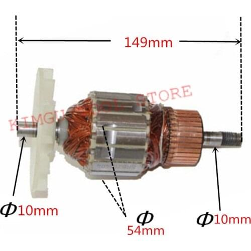 AC220-240V Rotor Motor Armature Replacement for MAKITA 9403 516783-7 Rotor Belt Sander