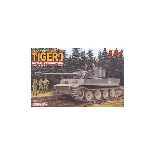 1/35 scale model Dragon 6252 6 heavy truck tiger type early "502 car camp Leningrad 1943"
